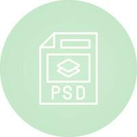 psd Datei Vektor Symbol