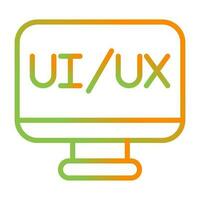 ux ui Vektor Symbol