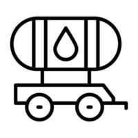 Tanker LKW Vektor Symbol