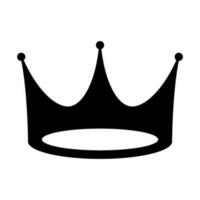 krona ikon, kung ikon vektor logotyp mall