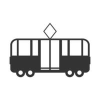 Vektor Illustration von Busway Symbol im dunkel Farbe und Weiß Hintergrund