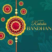 Vektor Gradient Raksha Bandhan Illustration Design