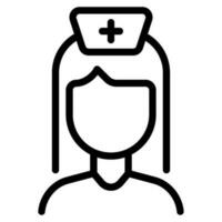 Krankenschwester Symbol Illustration vektor