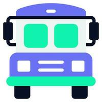 skola buss ikon illustration vektor