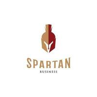 spartanisch Symbol Logo Design Vorlage vektor