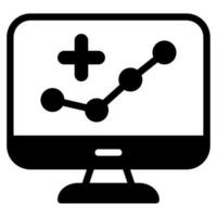 medizinisch Diagramm Symbol vektor