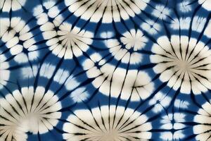 slips färga shibori tye dö abstrakt batik borsta bläck spiral virvla runt tyg cirkel sömlös design grön brun mörk blå färger måla retro botanisk geometrisk upprepa teckning bricka vektor , elfenben blå vit