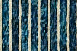 Shibori Schal tye sterben Batik abstrakt Bürste Tinte Spiral- Strudel Stoff Kreis asiatisch Design botanisch geometrisch wiederholen Zeichnung Fliese Vektor Grün braun dunkel Blau Farben Farbe retro , Blau Streifen Linie