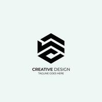 modern bokstäver logotyp. redigerbar och lätt till beställnings. minimal logotyp design. vektor