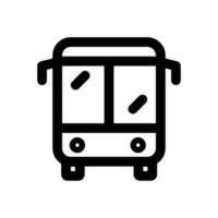 Bus Schule Symbol Element Design vektor