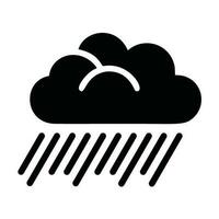 Wetter Regen Symbol vektor