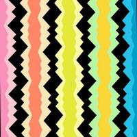 Regenbogen Farbe Stoff Muster Design vektor