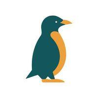 pingvin fåglar logotyp illustration vektor design