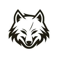 Wolf Logo Illustration Vektor Design Vorlage