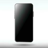 smartphone attrapp isolerat med vit bakgrund vektor