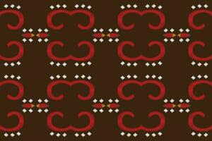 Ikat Damast Paisley Stickerei Hintergrund. Ikat Blumen- geometrisch ethnisch orientalisch Muster traditionell. Ikat aztekisch Stil abstrakt Design zum drucken Textur, Stoff, Saree, Sari, Teppich. vektor