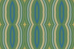 ikat blommig paisley broderi bakgrund. ikat bakgrund geometrisk etnisk orientalisk mönster traditionell. ikat aztec stil abstrakt design för skriva ut textur, tyg, saree, sari, matta. vektor