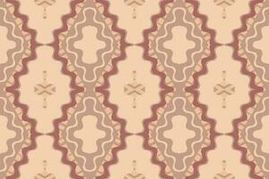 Ikat Damast Paisley Stickerei Hintergrund. Ikat Muster geometrisch ethnisch orientalisch Muster traditionell.aztekisch Stil abstrakt Vektor illustration.design zum Textur, Stoff, Kleidung, Verpackung, Sarong.