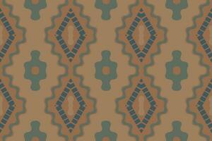 Ikat Damast Paisley Stickerei Hintergrund. Ikat Vektor geometrisch ethnisch orientalisch Muster traditionell.aztekisch Stil abstrakt Vektor illustration.design zum Textur, Stoff, Kleidung, Verpackung, Sarong.