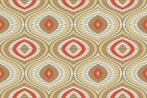 Ikat Damast Paisley Stickerei Hintergrund. Ikat Hintergrund geometrisch ethnisch orientalisch Muster traditionell.aztekisch Stil abstrakt Vektor Illustration.Designtextur, Stoff, Kleidung, Verpackung, Sarong.