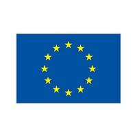 europeisk flagga ikon. eu flagga ikon. vektor. vektor