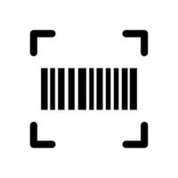 Barcode Scan Symbol. scannen. Vektor. vektor
