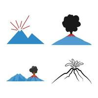 Vulkan Symbol Vektor