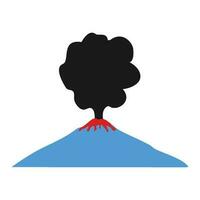 vulkan ikon vektor