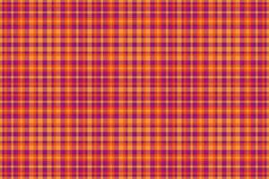 tyg textil- kolla upp av textur bakgrund mönster med en vektor sömlös pläd tartan.