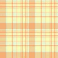 Muster Hintergrund Vektor von Textur Tartan Plaid mit ein Textil- prüfen Stoff nahtlos.