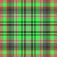 Textur Hintergrund Vektor von prüfen Plaid Stoff mit ein Textil- Tartan Muster nahtlos.