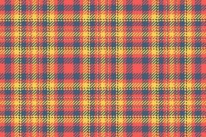 Tartan nahtlos Plaid von Vektor Muster Hintergrund mit ein Textur prüfen Stoff Textil.