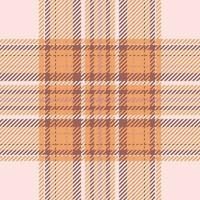 kariertes Karomuster. nahtlose Stoffstruktur. Tartan-Textildruck. vektor