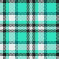 Textil- Vektor Plaid von prüfen Textur nahtlos mit ein Stoff Tartan Hintergrund Muster.