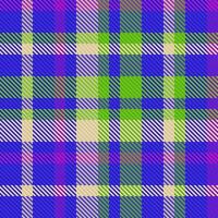 tyg bakgrund tartan av mönster pläd sömlös med en textil- vektor textur kolla upp.