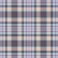 tartan schottland nahtloser karierter mustervektor. Retro-Hintergrundstoff. Vintage Check Farbe quadratische geometrische Textur. vektor