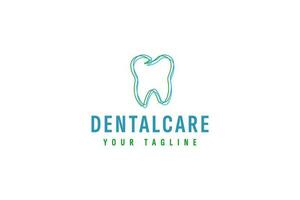 Dental Pflege Logo Vektor Symbol Illustration