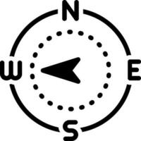 fast ikon för väst vektor