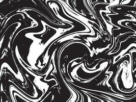 schwarz Marmor Flüssigkeit Tinte Acryl Textur gemalt Welle Textur Hintergrund. vektor