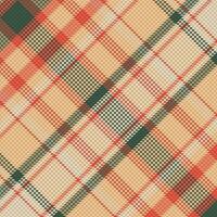 Tartan oder kariertes Vintage-Farbmuster. vektor