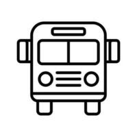 Bus Symbol Vektor Design Vorlage im Weiß Hintergrund