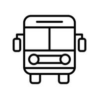 Bus Symbol Vektor Design Vorlage im Weiß Hintergrund