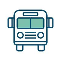 Bus Symbol Vektor Design Vorlage im Weiß Hintergrund