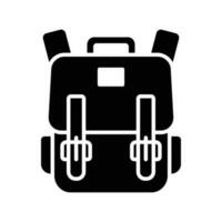 Schule Tasche Symbol Vektor Design Vorlage im Weiß Hintergrund