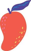 organisk mango illustration vektor