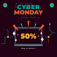 Cyber ​​Monday Vector