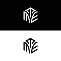 Zeit Hexagon Logo Vektor, entwickeln, Konstruktion, natürlich, Finanzen Logo, echt Anwesen, geeignet zum Ihre Unternehmen. vektor
