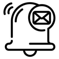 Symbol für die E-Mail-Leitung vektor