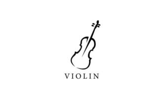 Musik- Logo - - Herz Notenschlüssel Symbol vektor