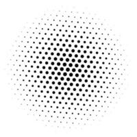 abstrakter Kreis gepunktete Hintergrundvektorillustration vektor